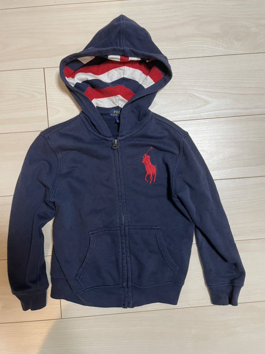 POLO RALPH LAUREN ビッグポニー パーカー　サイズ5_画像1