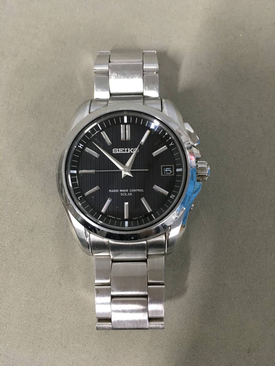 日本製/今治産 【ソーラー、電波】SEIKO セイコー ブライツ BK 7B24