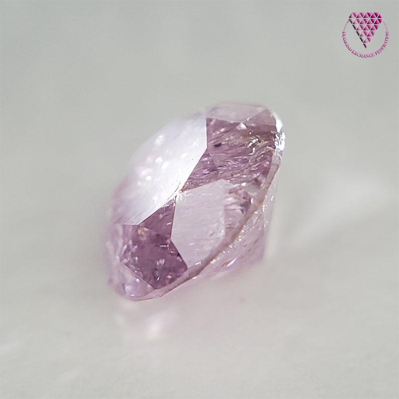 0.370 ct Fancy Purple Pink I3 CGL 天然 パープル ピンク ダイヤモンド ラウンド DIAMOND EXCHANGE FEDERATION_画像2