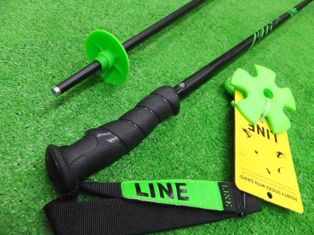 2023*LINE/ линия *GRIP STICK черный x neon зеленый *FREE RIDE/105cm*\\6990~