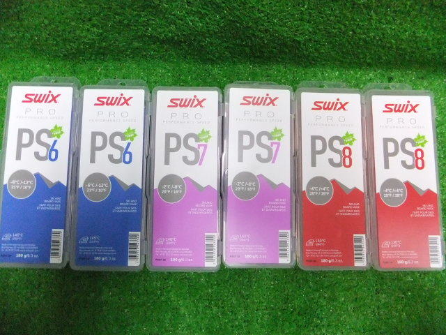 SWIX-スィックス-2023 PRO Performance Speed PS180g 青x2/紫x2/赤x2 変更可・おまけ付 27%OFF即決