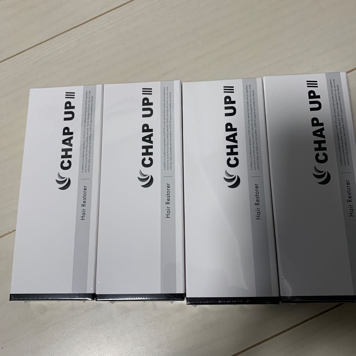 チャップアップ CHAPUP 育毛ローション 120ml 育毛剤 4本セット メンズ