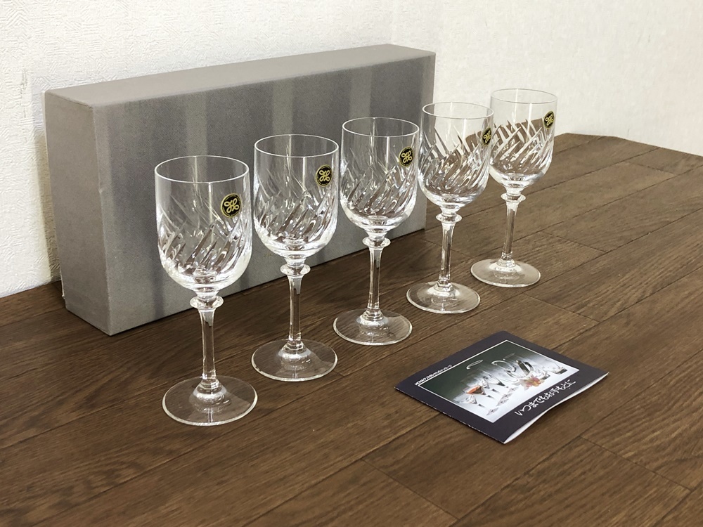 HOYAクリスタルワイングラス5客セットHOYA CRYSTAL JAPAN 504 HOYAクリスタルワイングラス5客セットHOYA CRYSTAL JAPAN 504