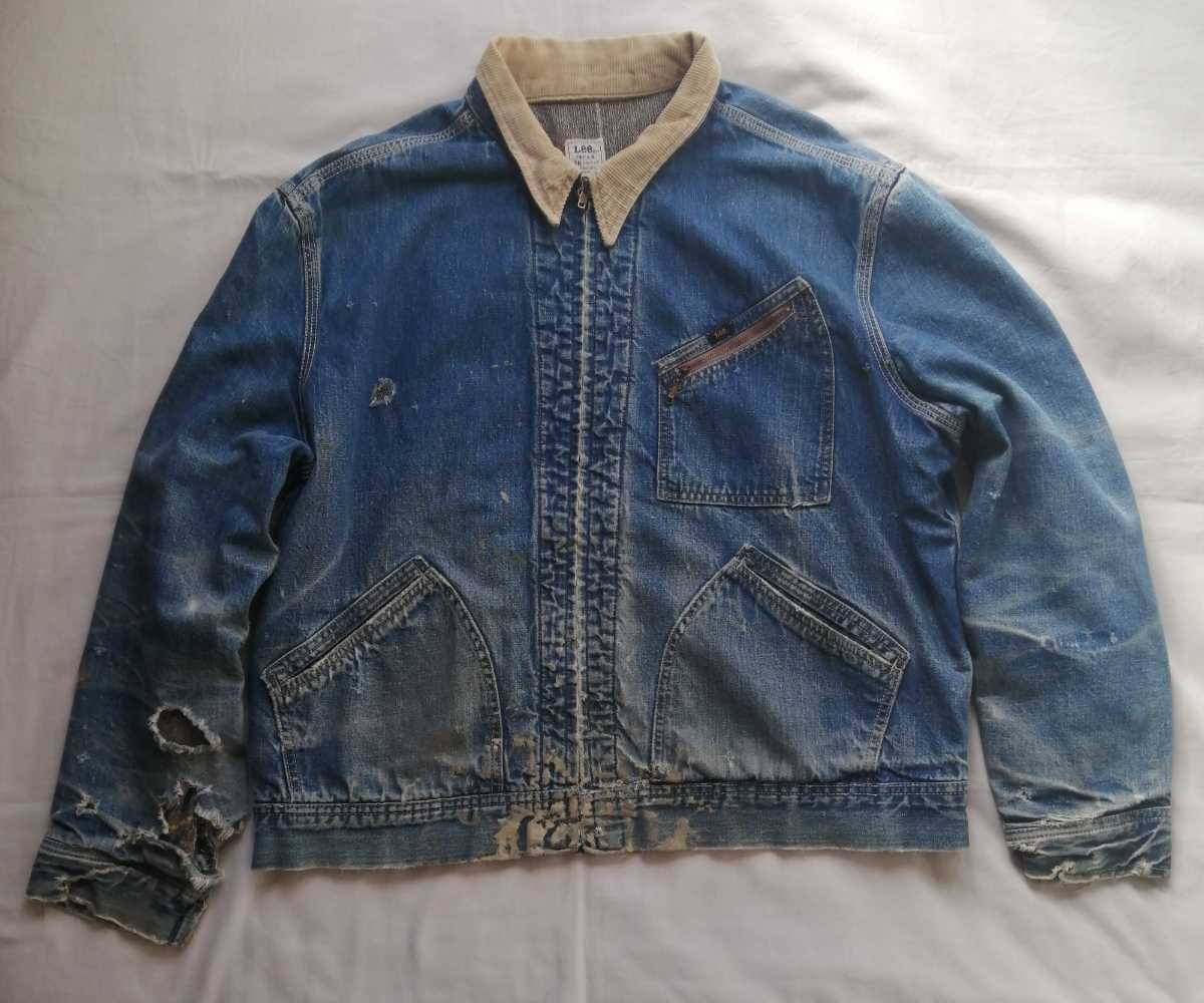 オプティミスティック 鬼ハチノス】70s Lee 191-LB デニムジャケット