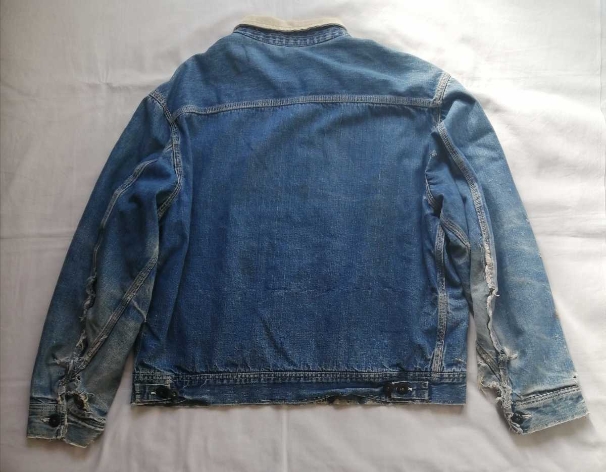 オプティミスティック 鬼ハチノス】70s Lee 191-LB デニムジャケット