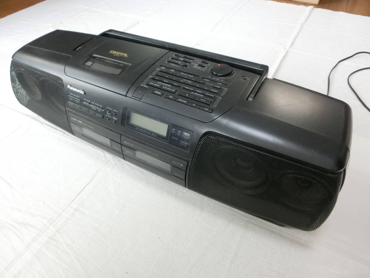 ヤフオク! - panasonic パナソニック CDラジカセ RX-DT...