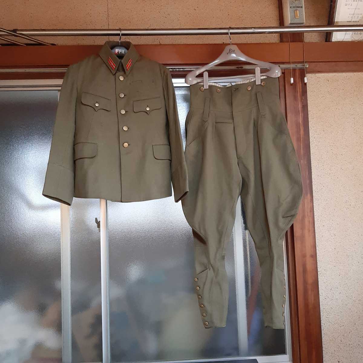 ヤフオク! - 美品 当時物 日本軍 旧日本軍 軍服 制服 上下セット 襟