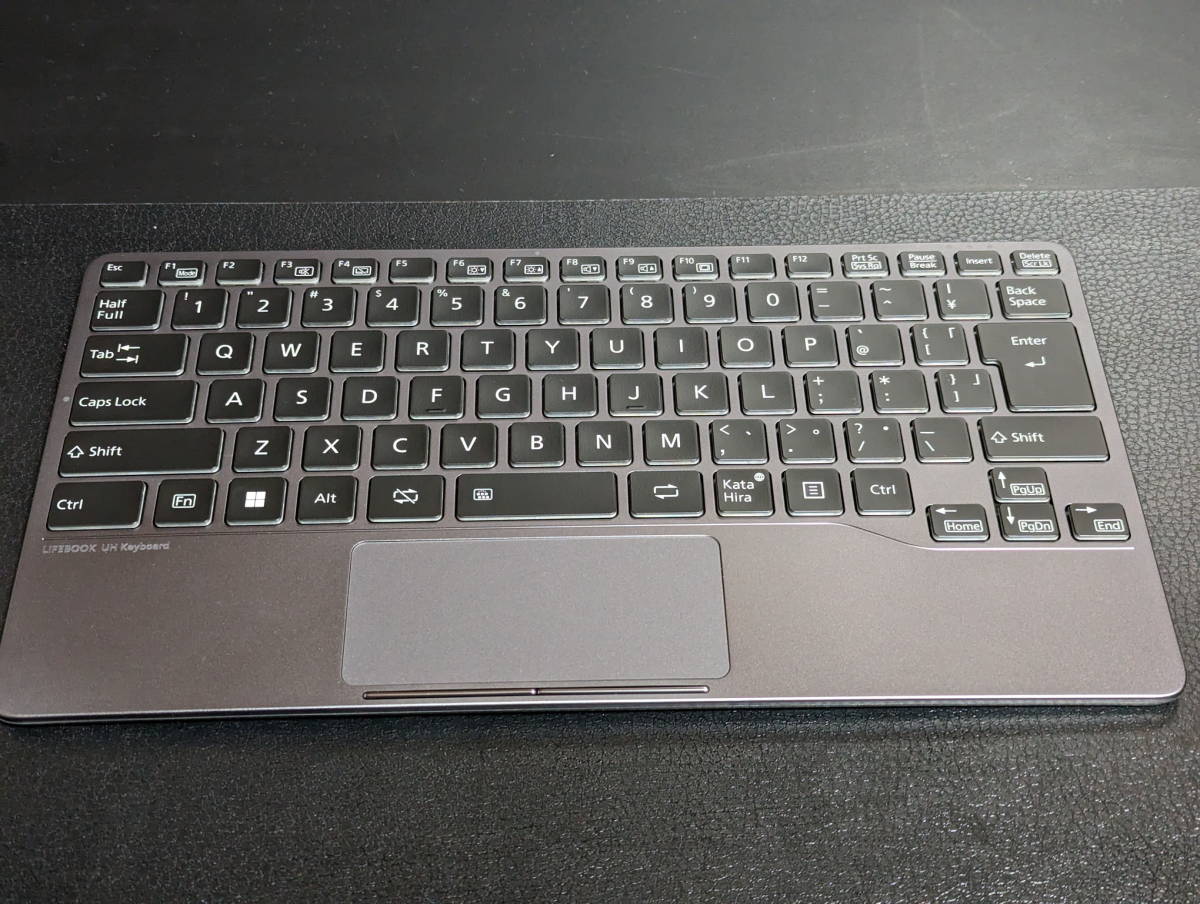 PC/タブレット PC周辺機器 富士通 モバイルキーボード LIFEBOOK UH Keyboard シルバー