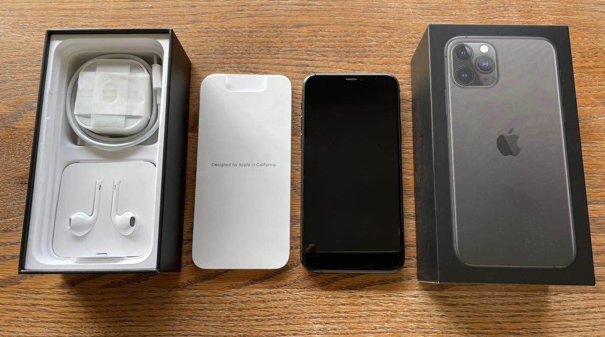 超美品 香港版 iPhone 11 Pro 256GB SIMフリー 物理SIM2枚 シャッター