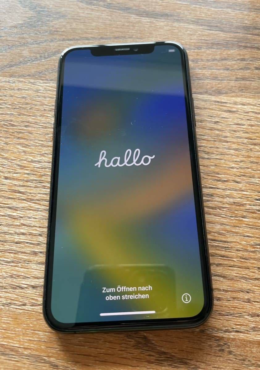 超美品 香港版 iPhone 11 Pro 256GB SIMフリー 物理SIM2枚 シャッター