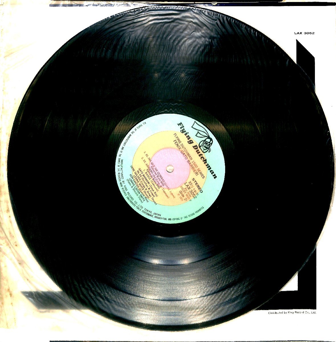 LPレコード☆FENIX　GATO　BARBIERI　1984【BA22122905】_画像3