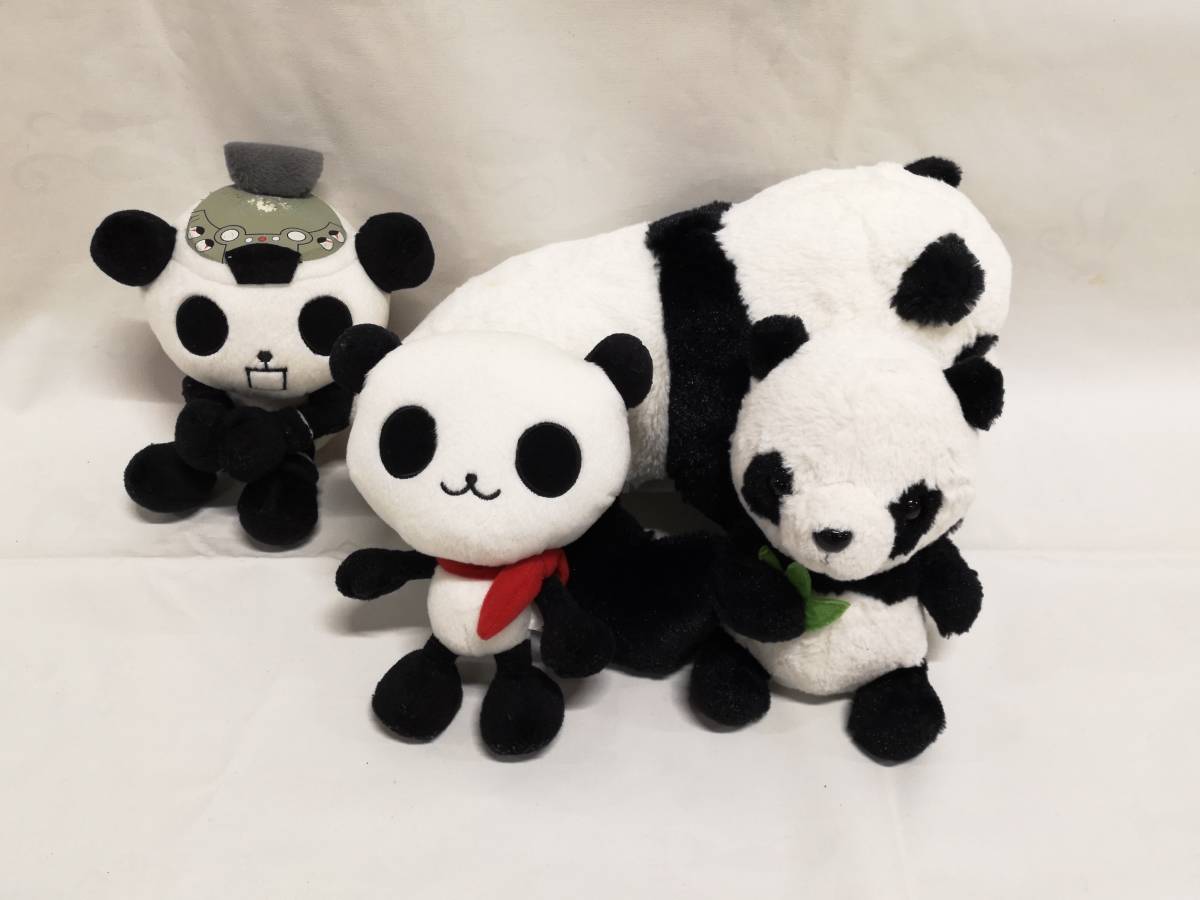 ヤフオク! - パンダのぬいぐるみセット