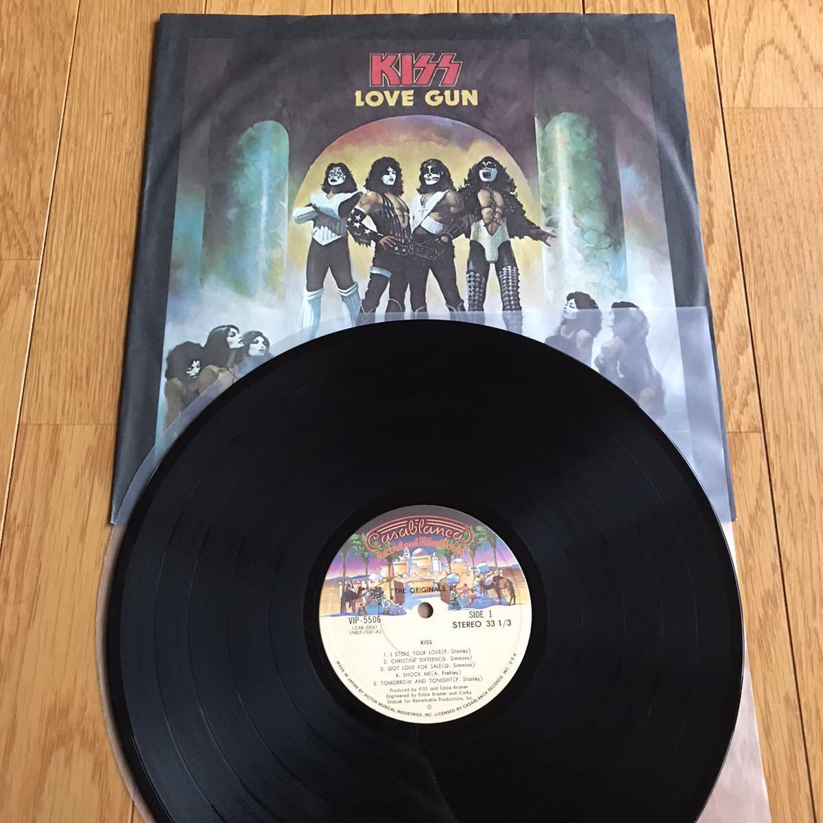 ☆LP☆ 激レア！KISS / THE ORIGINALS Ⅱ / キッス / 続・地獄の全貌 国内盤 帯 帯付LP obi ロック ハードロック 3枚組み レコード ROCK_画像8