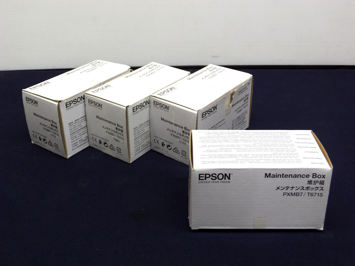 ヤフオク! - 純正 EPSON PXMB7 未使用 メンテナンスボックス...