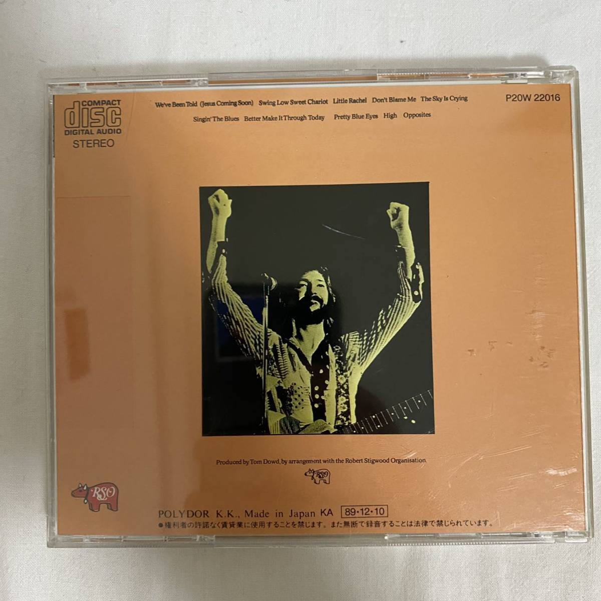 CD ★ 中古 Eric Clapton『 There's One In Every Crowd 』中古_画像2