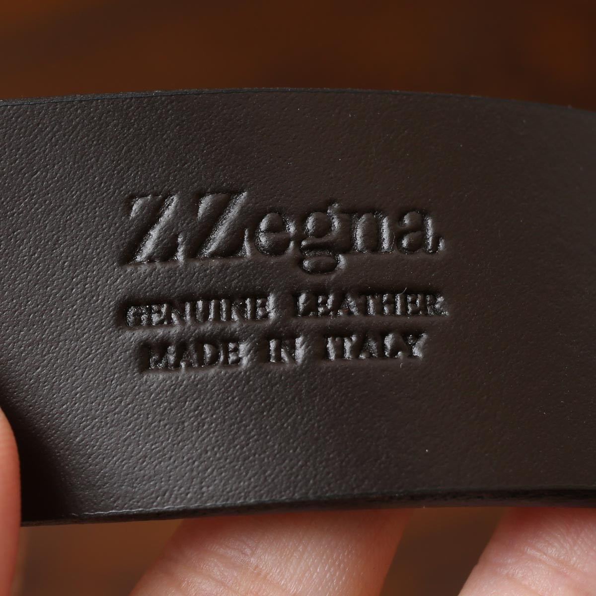 難有り未使用 ジーゼニア Z ZEGNA ベルト Zバックル レザー 難有り未使用 ジーゼニア Z ZEGNA ベルト Zバックル レザー