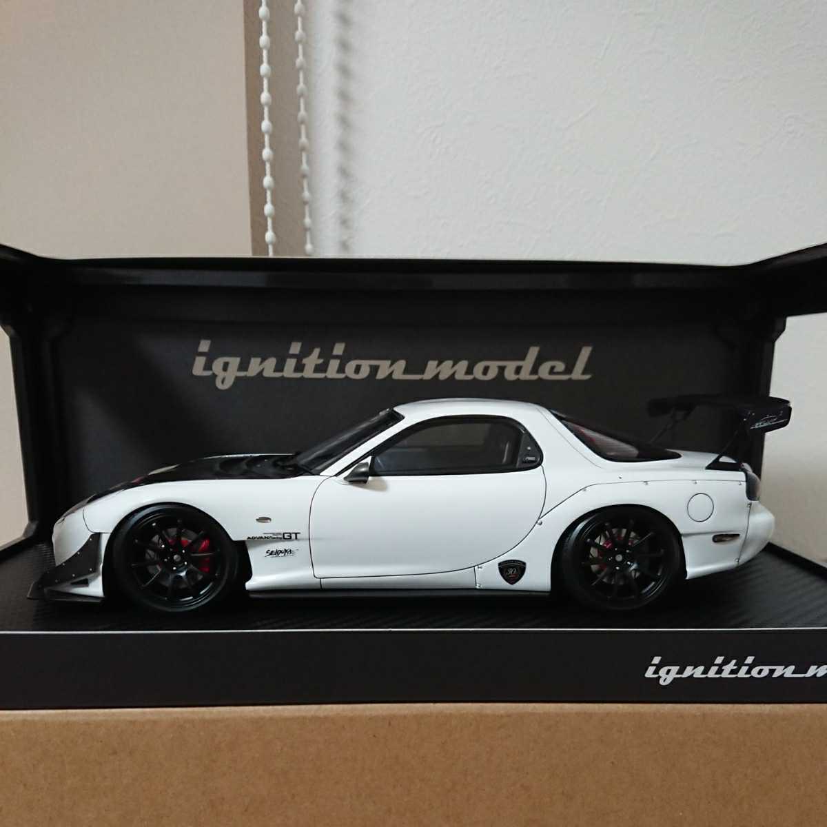 イグニッションモデル 1/18 FEED RX-7 IG2047 ホワイト-