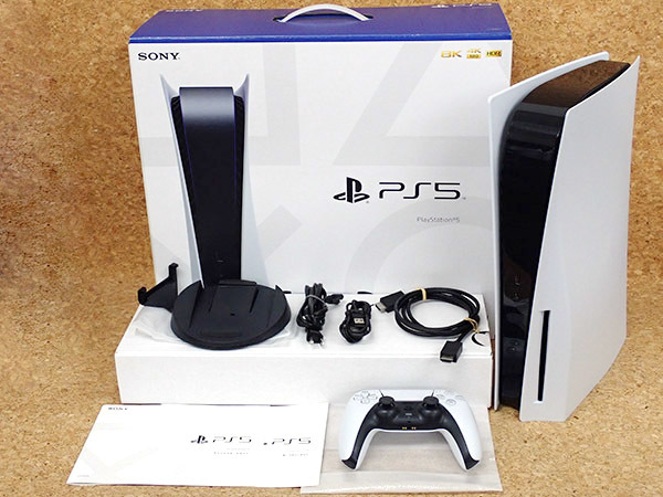 PlayStation 5 通常版 CFI-1000A01 ディスクドライブ搭載モデル 本体 PS5 SONY(MMA22-1)