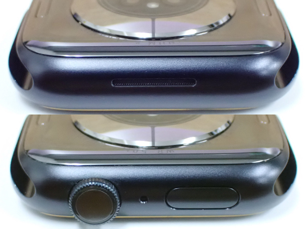 【中古 美品】Apple Watch Series7 GPSモデル 45mm ミッドナイトアルミニウムケース と ミッドナイトスポーツバンド MKN53J/A(MMA348-2)_画像7