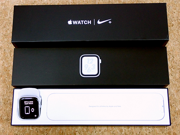 【中古 訳あり】Apple Watch Nike+ Series4 GPSモデル 44mm シルバーアルミニウムケース A1978 MU6K2J/A 本体(MLA129-1)