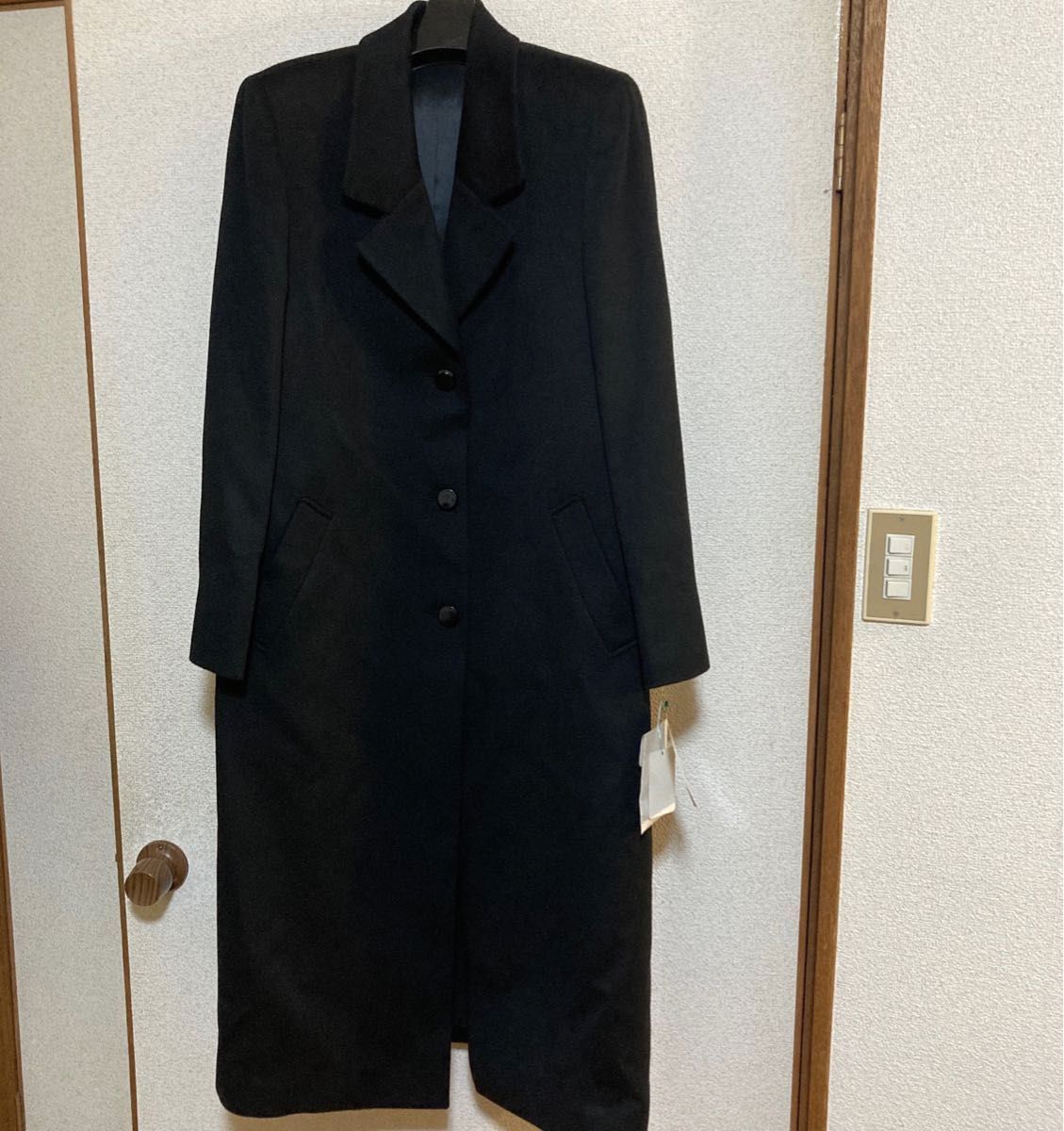 ピュアカシミアthe highest fiber カシミア100%ロングコート