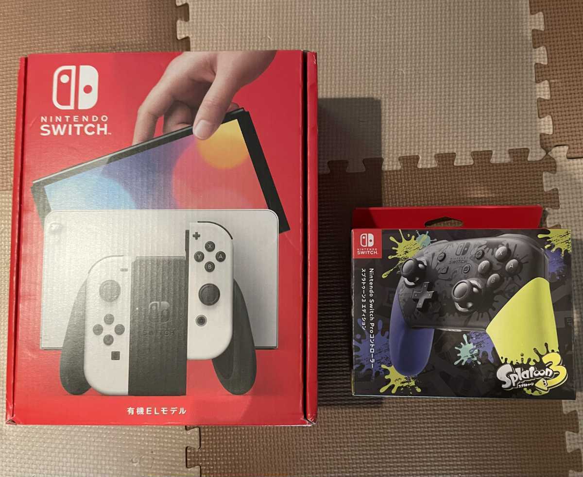 超特価のお買い Switch有機EL ホワイト & Switch Proコントローラー
