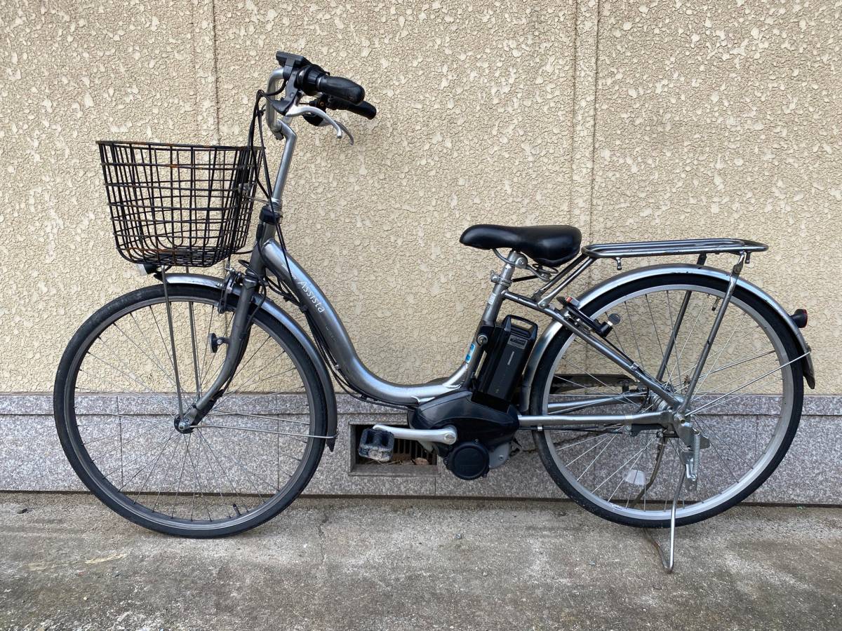 超熱 電動自転車 №2144 ブリヂストン Assista 26インチ シルバー 現状出品 転売目的歓迎! 電動アシスト自転車 超熱 電動自転車 №2144 ブリヂストン Assista 26インチ シルバー 現状出品 転売目的歓迎! 電動アシスト自転車
