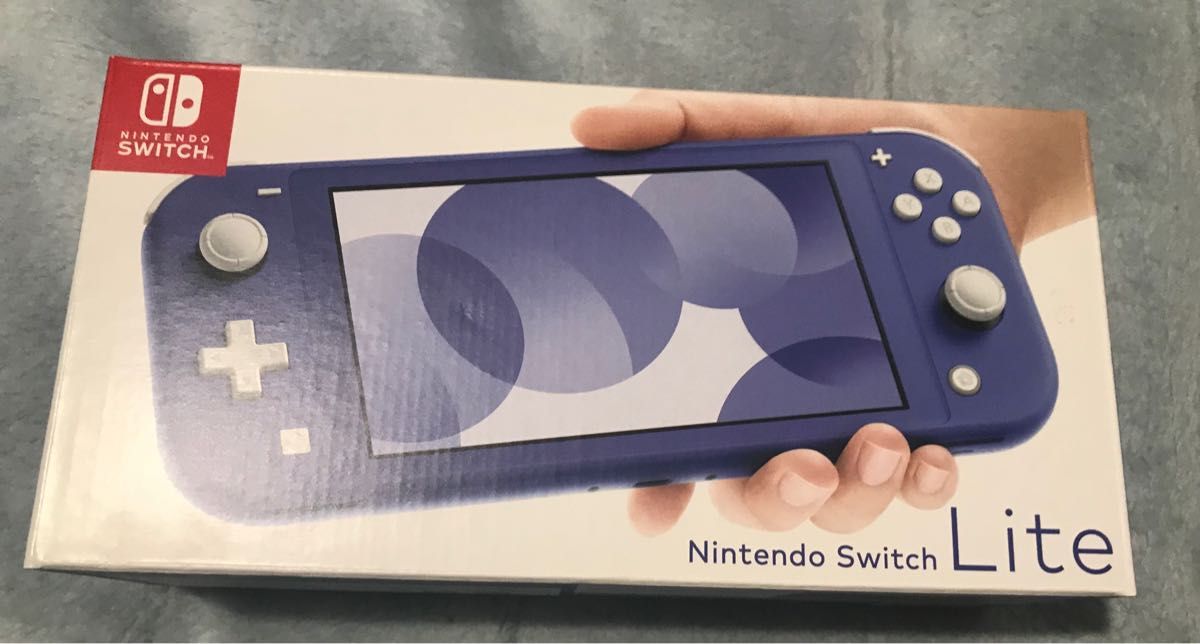 美品 Nintendo Switch Lite ブルー スイッチライト 純正ケースセット
