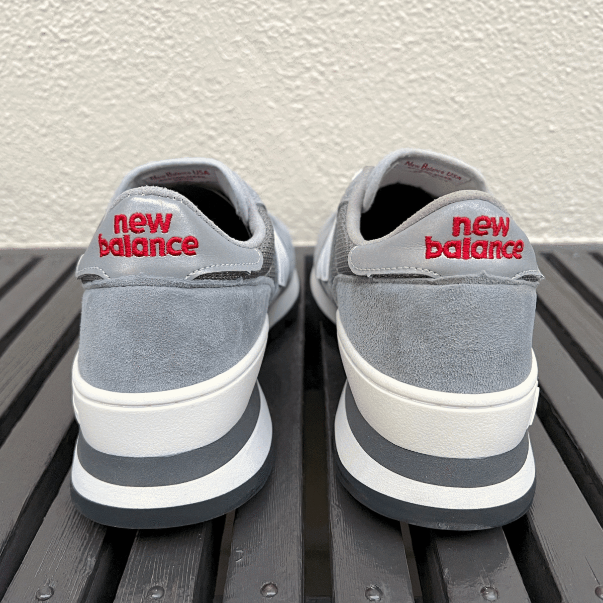 40周年記念 USA製 New Balance M990VS1 US7.5 GRAY 新品 限定 NB M990v1 GR Version1 アメリカ米国製 グレー スニーカー Made In The USA_画像4