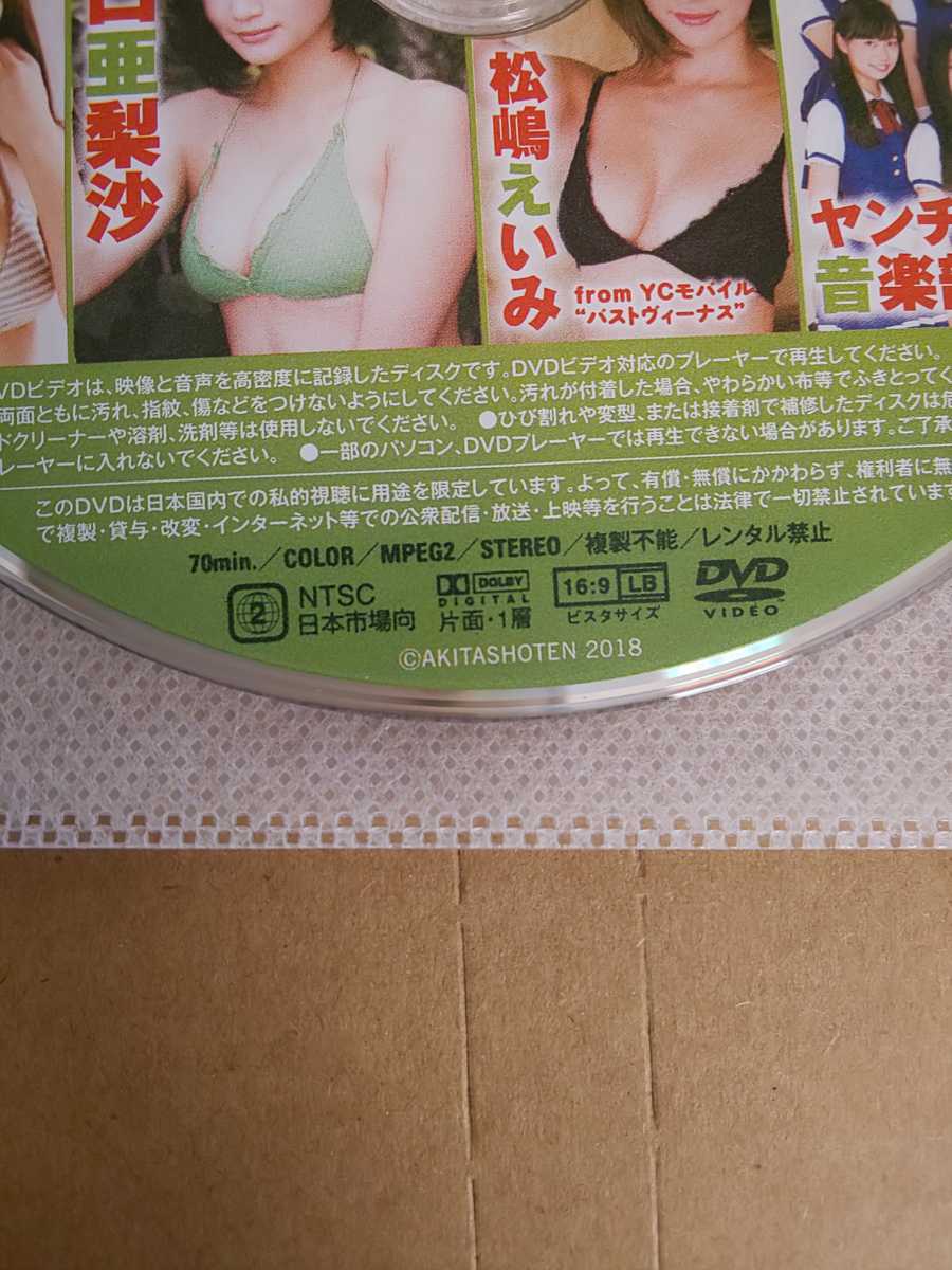  Young Champion 2018 год 3 номер vol.2 DVD. мыс love Kashiwagi Yuki . глициния .. сосна .... выход . груша ......