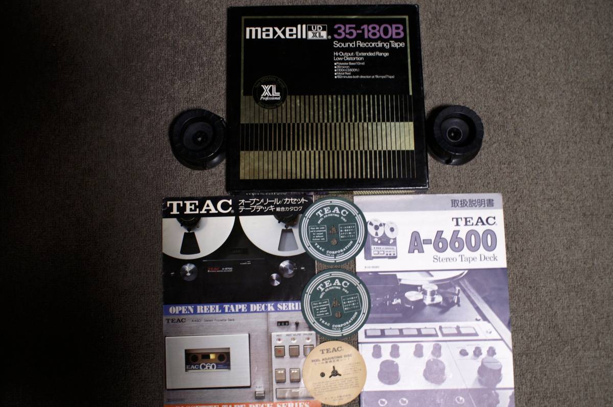 ♪♪TEAC A-6600 4トラック オープンリールデッキ 10号 ティアック