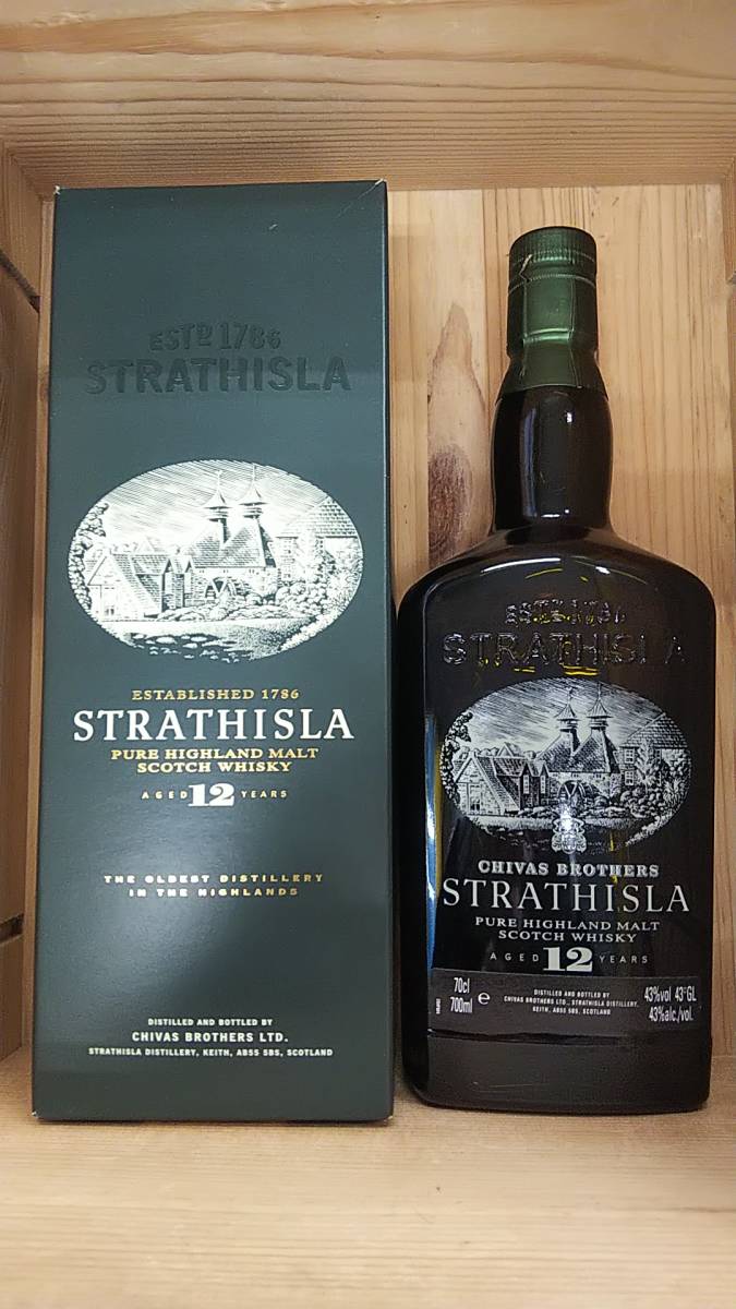 新品】 酒の茶碗屋 店ストラスアイラ12年 並行 40% 700ml シングル