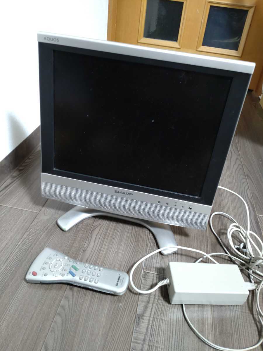 シャープ 15V型ハイビジョン液晶テレビ アクオス LC-15S4-S シャープ 15V型ハイビジョン液晶テレビ アクオス LC-15S4-S