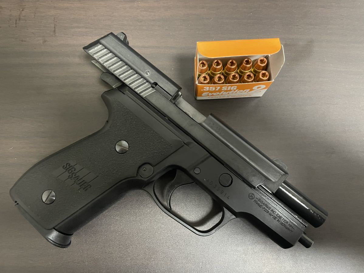 未発火 タナカ SIG P229 Evo2 サイレンサー+専用バレル+357SIG ...