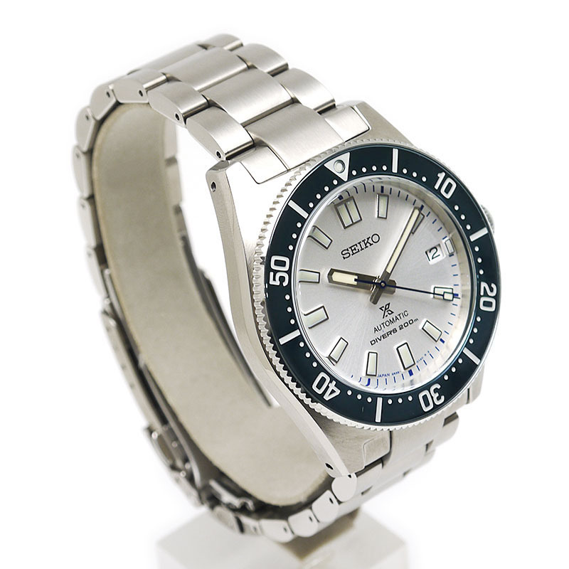 半額SALE/ セイコー SEIKO シルバー文字盤 SS オートマ メンズ