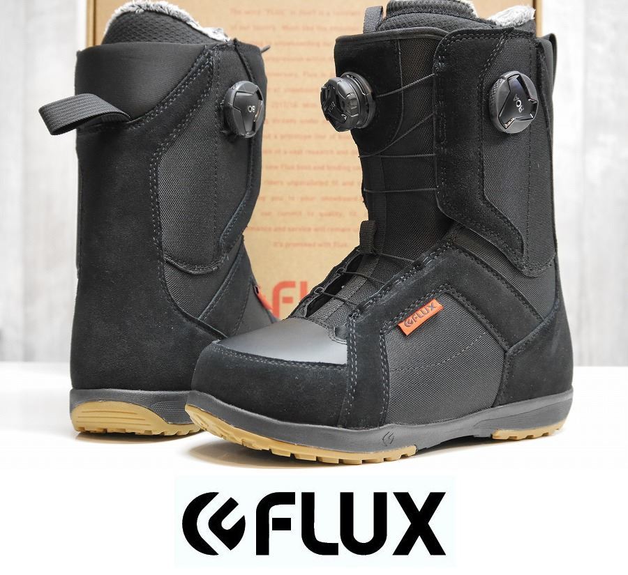 【新品】23 FLUX TX-BOA - BLACK - 25.0 正規品 保証付 スノーボード ブーツ ダブルボア