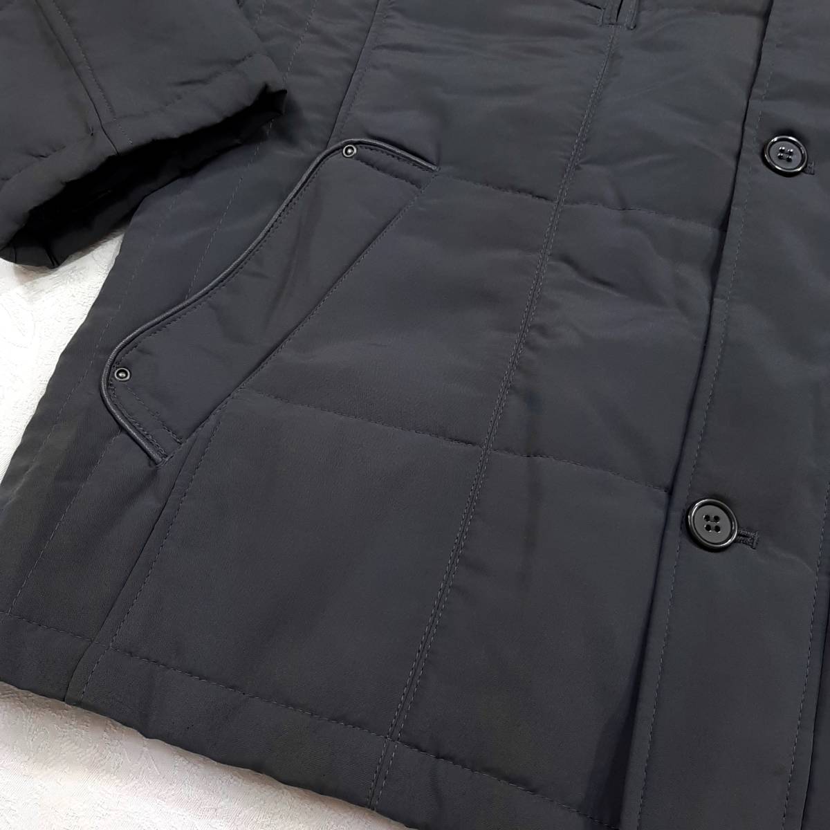 j3新品 送料無料 定価8424円暖かい中綿キルトジャケット スタンド