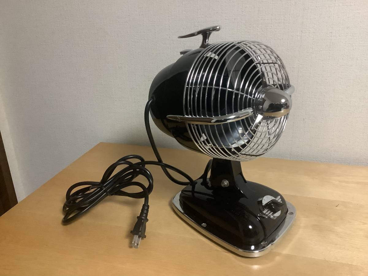B)レトロ扇風機 航空機型 JET-15 動作確認済み Yahoo!オークション - 美品 卓上インテリアファン 航空機