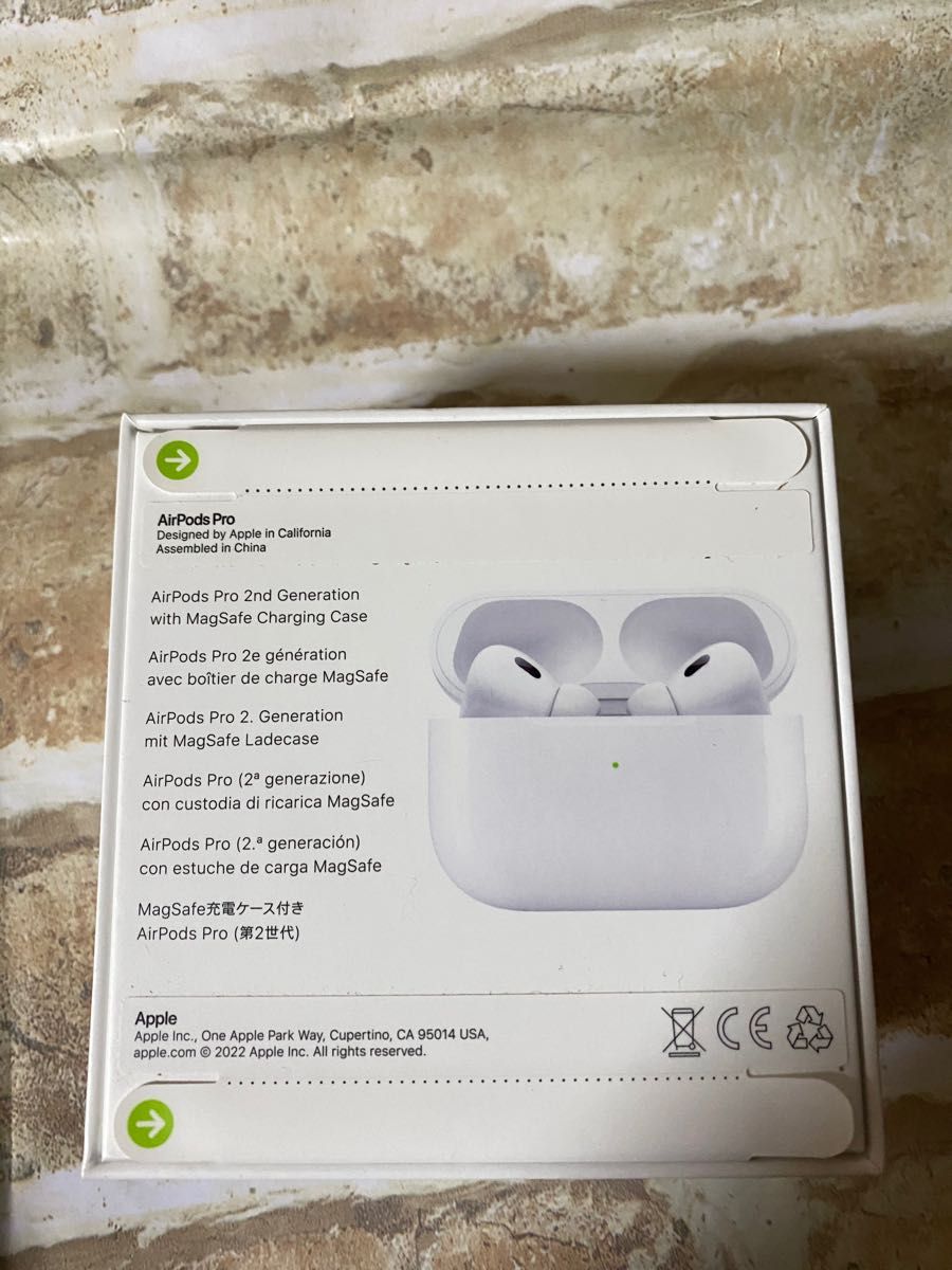2021A/W新作☆送料無料】 AirPods Pro 第二世代 充電ケースのみ MQD83J