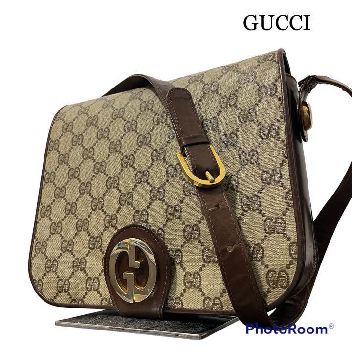 ネット卸し売り 極美品 GUCCI グッチ オールドグッチ ショルダーバッグ