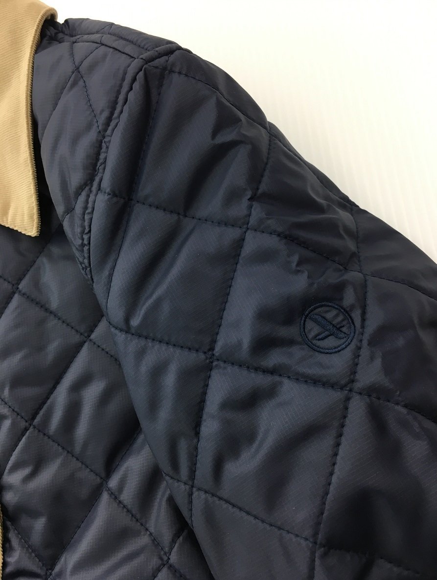  free shipping AIGLE Aigle quilting jacket 8604-28600 tag attaching declared size M.K.