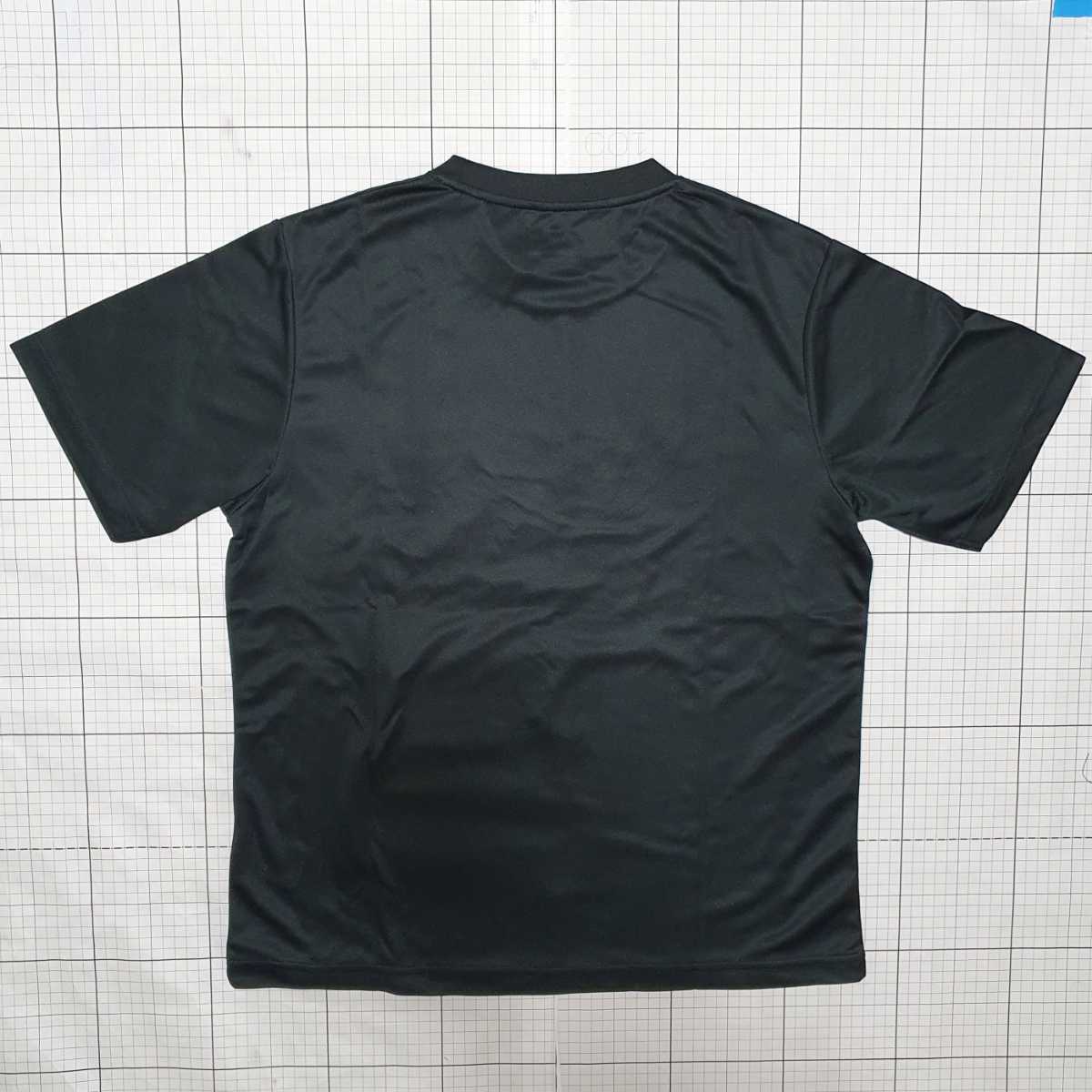 【新品】送料299円 サイズLL LOTTO ロット 半袖Tシャツ スポーツウェア ブラック _画像2