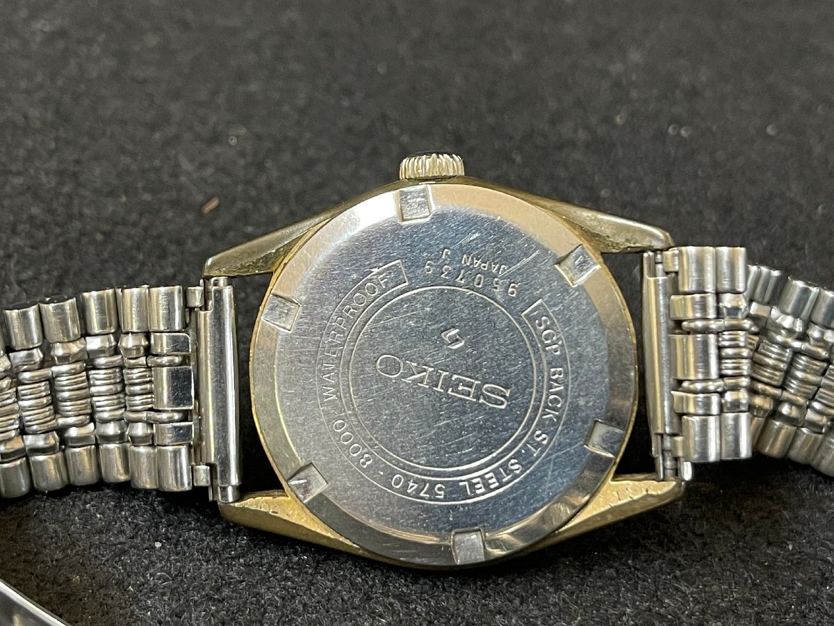 見事な SEIKO セイコー ロードマーベル メンズ 腕時計 5740-8000