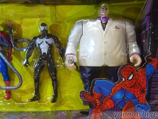 『1年保証』 - Yahoo!オークション 新品96年製 SAGA」4体 VENOM Toybiz「THE スパイダーマン
