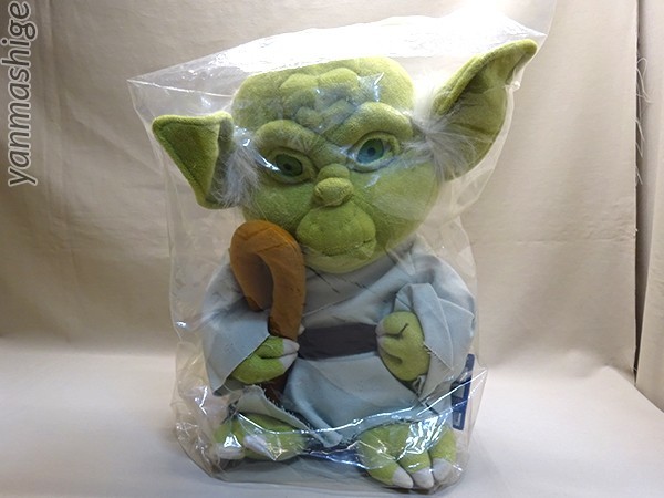 新品 15インチ Yoda ヨーダ 38cmビッグサイズぬいぐるみ スターウォーズ トミー TOMY