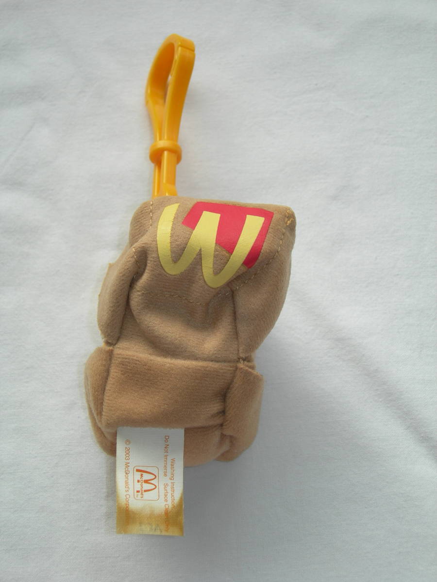 とっとこハム太郎　トンガリくん　マクドナルド　ハッピーセット　キーホルダー　マスコット_画像2