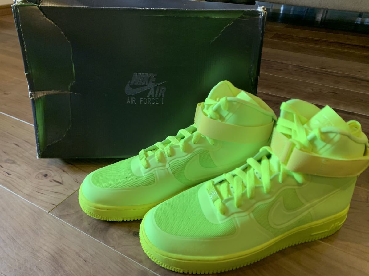AIR FORCE 1 HI HYP VOLTネオンイエロー新品26.5cm希少 www.carrelages