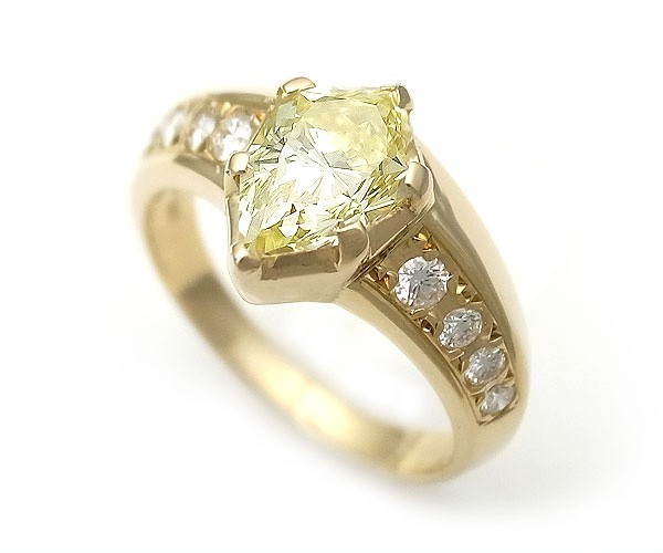 開梱 設置?無料 】 【緑屋質屋】ミキモト ダイヤモンドリング 1.315ct