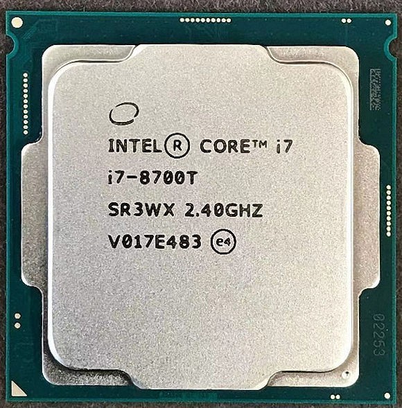 Intel Core i7-8700T SR3WX 6C 2.4GHz 12MB 35W LGA1151