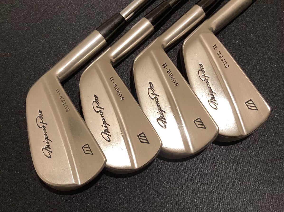 Y4303 MIZUNO PRO SUPER-11 ミズノプロ アイアン9本 超安い販売中 www